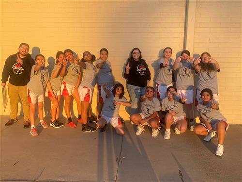 2022-23 Middle School 7th Grade Girls' Basketball Champions - Desert foothills